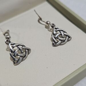 Sterling Silver Celtic Knot Earrings